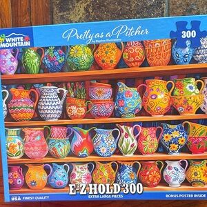 White Mountain Puzzle - Colorful Pitcher Collection